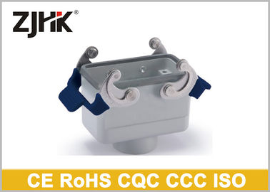 Pulverbeschichtete männliche weibliche Steckdose Industrie-Rechteckstecker / wasserdichte elektrische Stecker