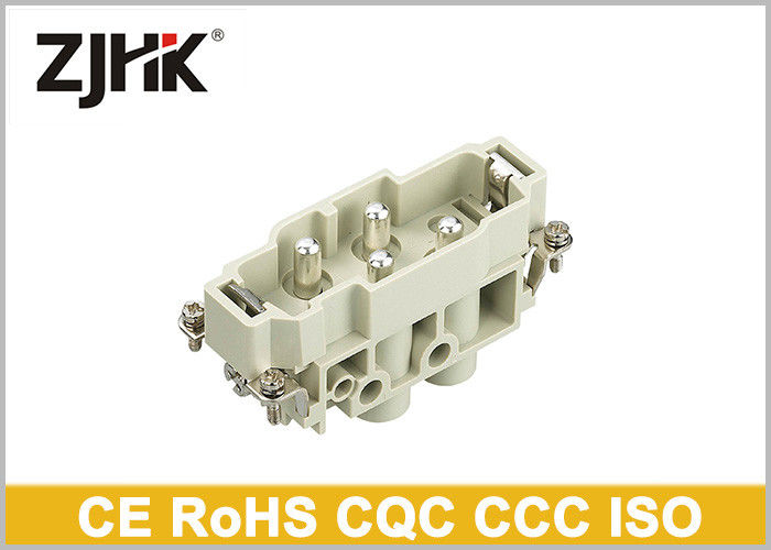 Industrielle Schwerlastdrahtverbindung HK 004 2 Kombinationsinsert 690V 250V 70 und 16A