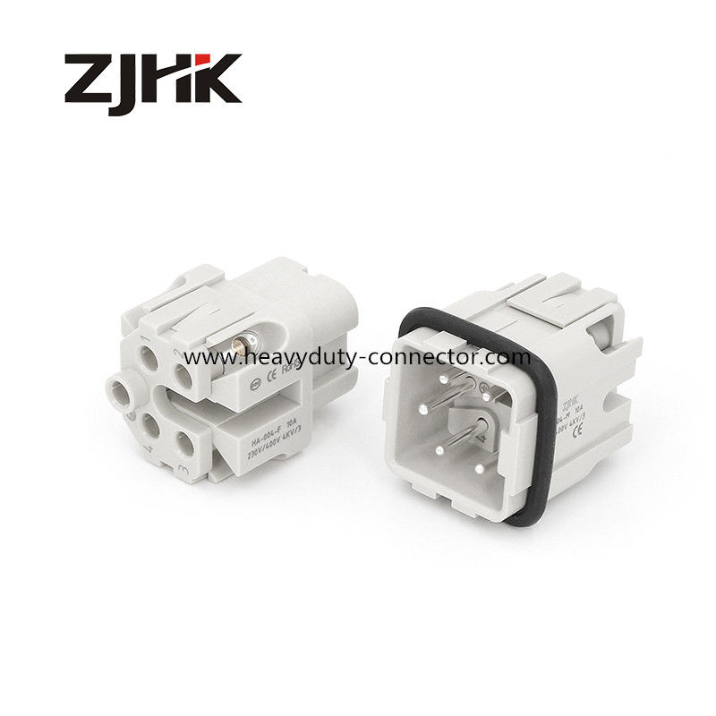 Schraube Hochleistungs4 Pin Connectors   Verbindungsstück des Mannes- und der Buchsenquadratisches Verbindungsstücks 10A
