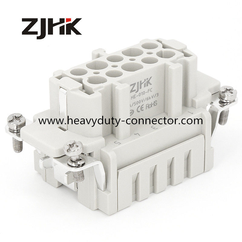 ER 10 Falz-Stecker-Sockel Similer TE Connector der Pin Crimp Terminal Heavy Duty-Draht-Verbindungsstück-500V