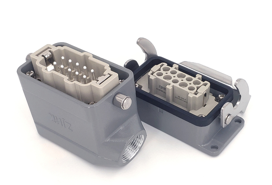 ER 10 wasserdichtes industrielles Verbindungsstück Pin Heavy Duty Connectors 16A IP67 harting 10Pin ersetzen